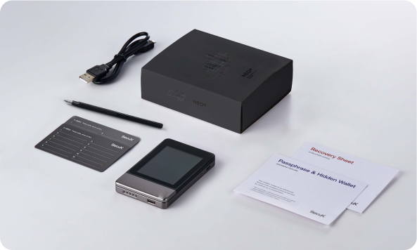Lyfrovia Neo-X what's in the box